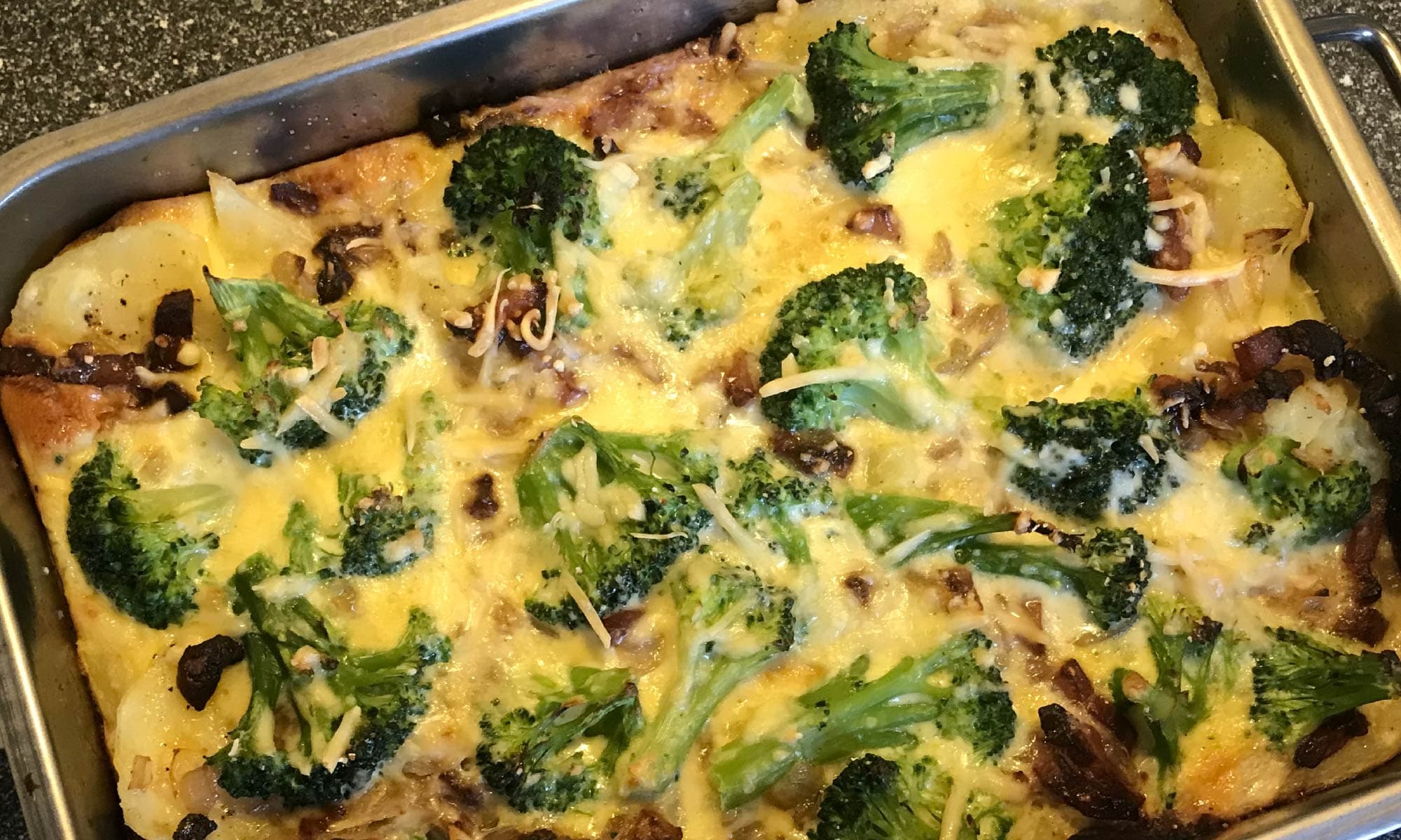Broccoli-bonenschotel