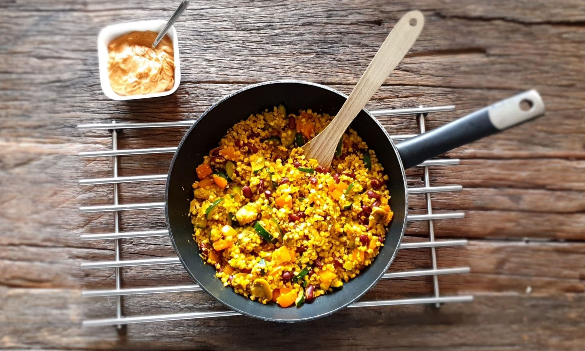 Bloemkoolrijst nasi