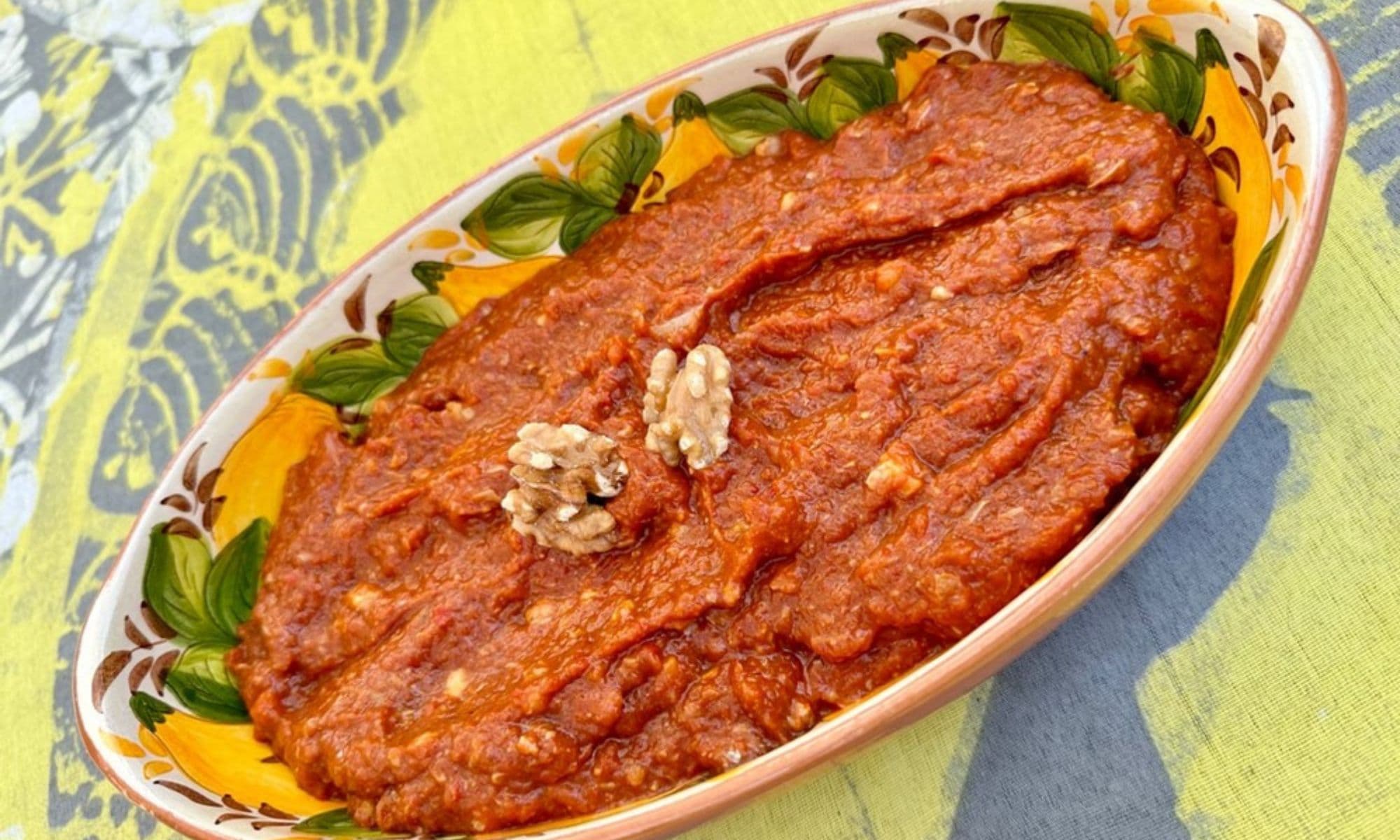Muhammara oftwel gepofte paprikaspread