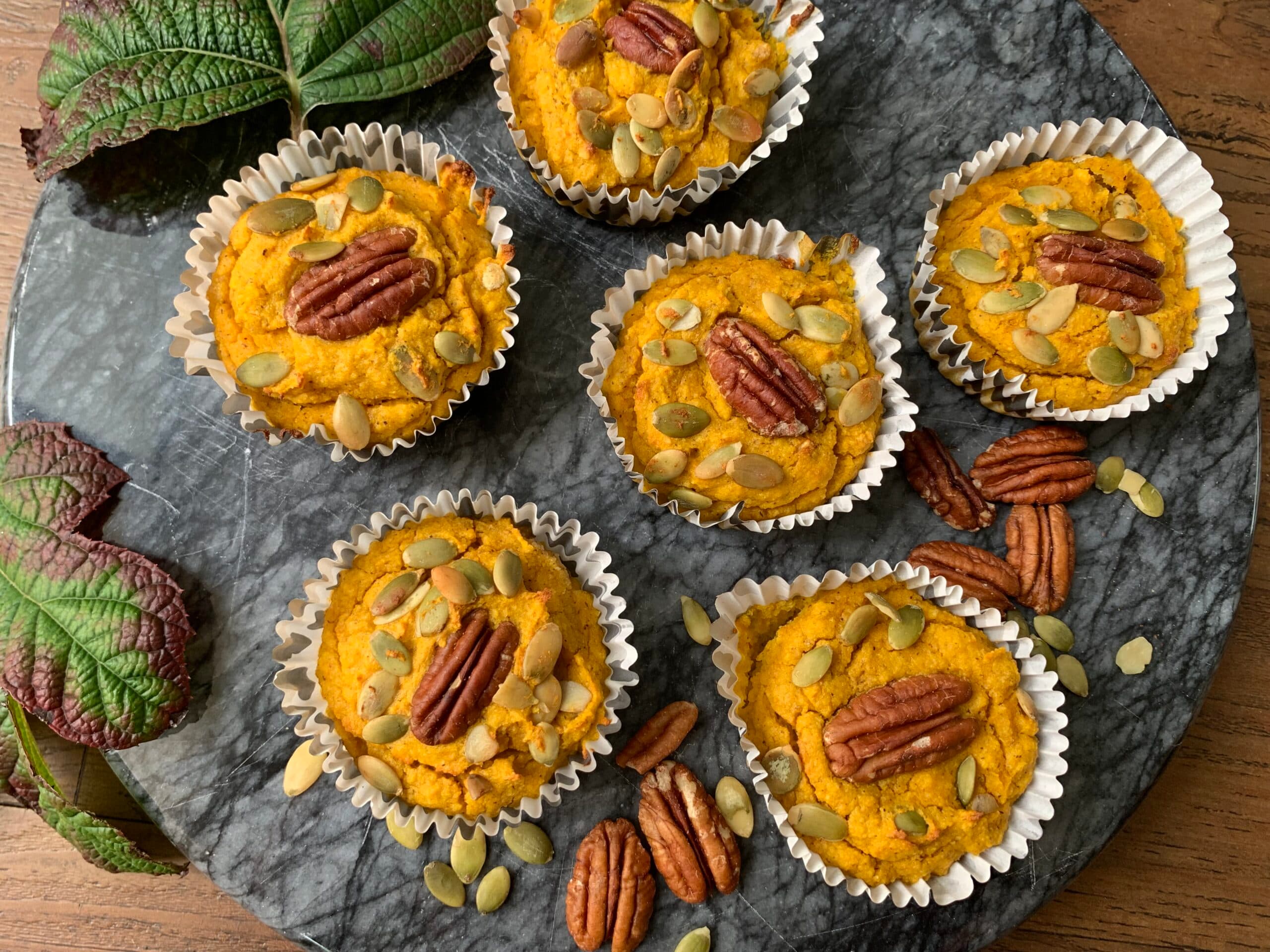 Pompoenmuffins
