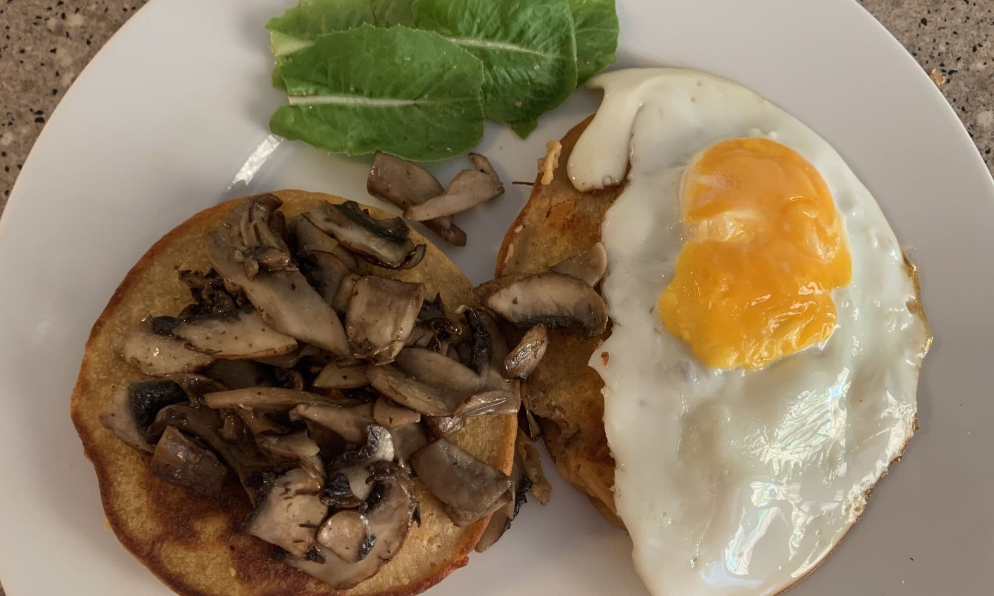 Pannenkoek van zoete aardappel