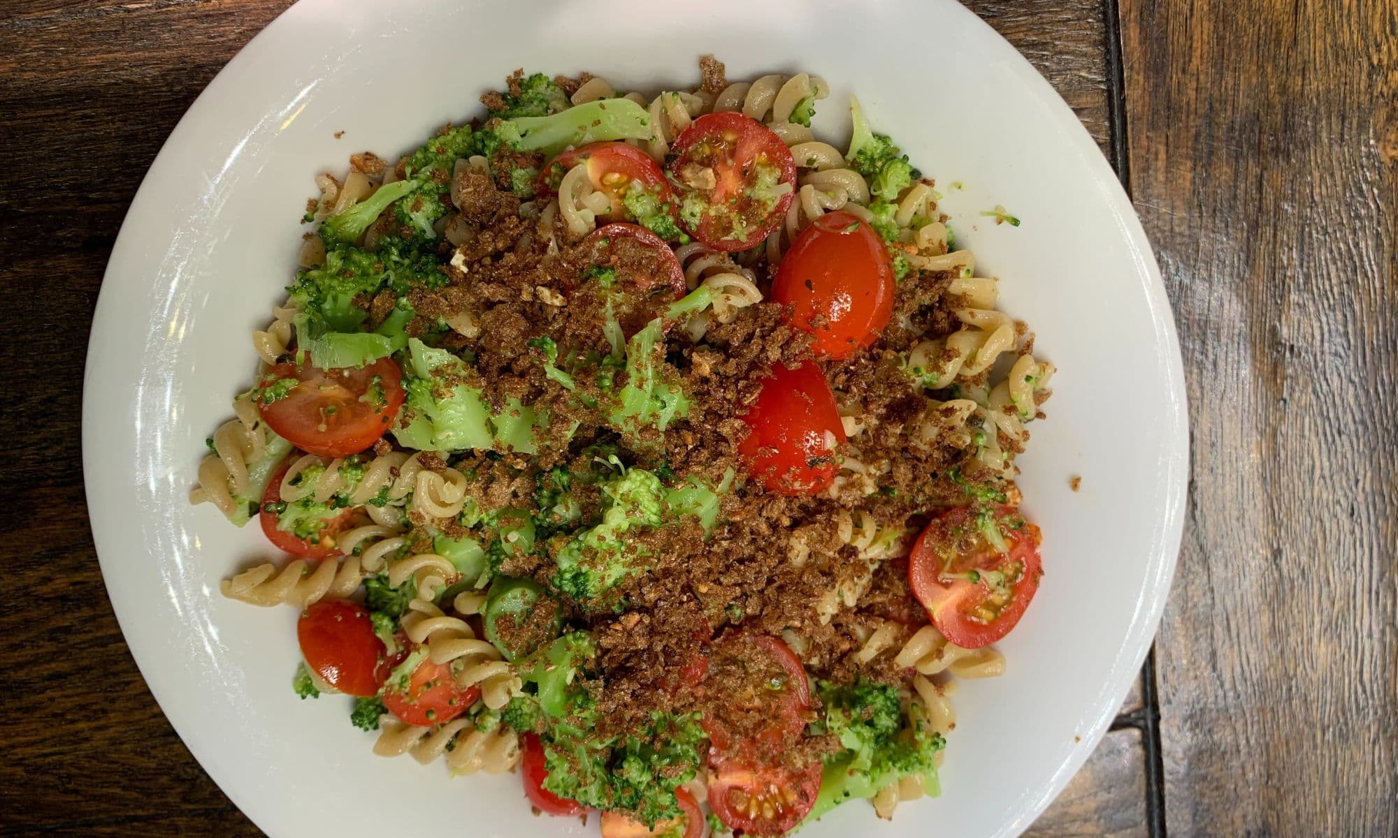 Pasta Pesto met broccoli