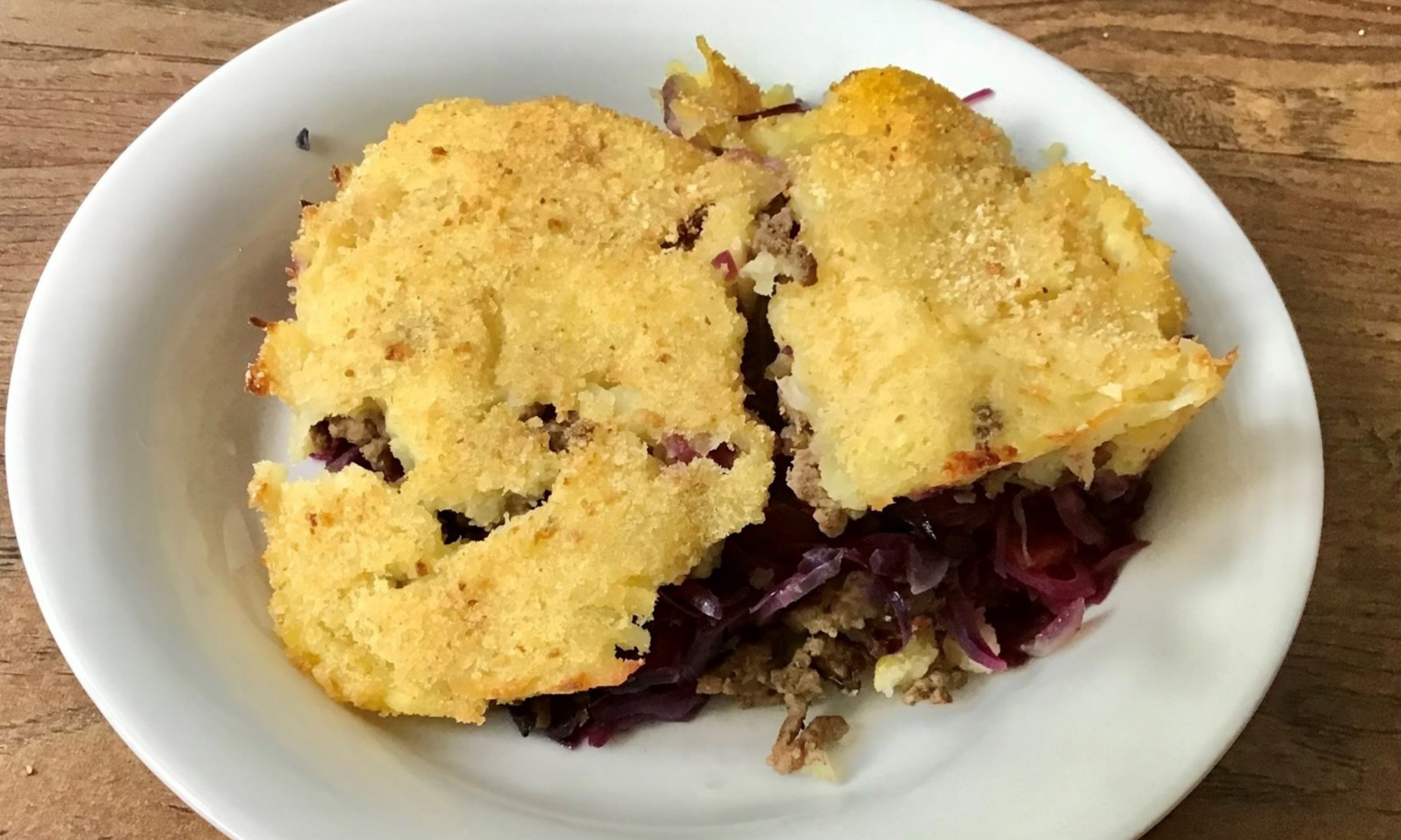 rode kool ovenschotel