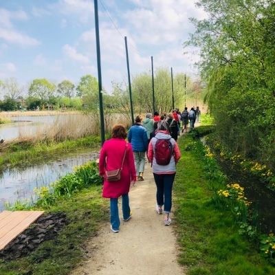 Kruidenwandeling groep