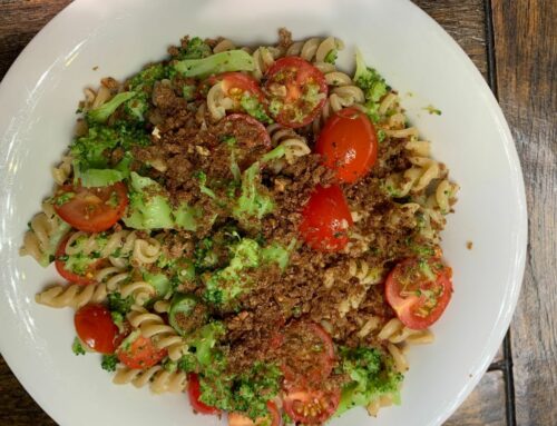 Pasta Pesto met broccoli